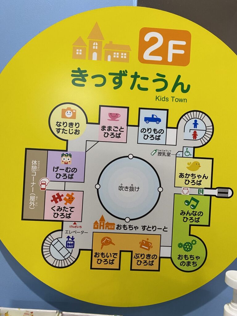 2Fの案内板